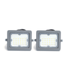 LED Projektør 20W - 4000K SMD IP65 - 90° / 2 stk.