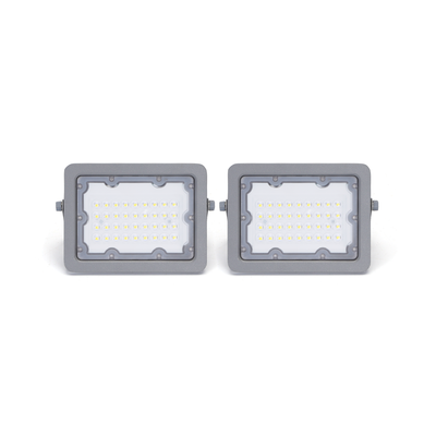 LED Projektør 30W 6500K SMD IP65 90° - 2 stk - Kulør : Kold