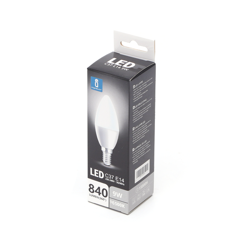 LED A5 C37 E14 9W - 6500K