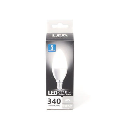 Outlet: LED A5 C37 E14 4W 6500K