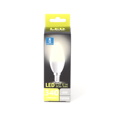 LED A5 C37 E14 4W - 4000K - Kulør : Neutral