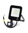 LED Sensor Projektør 20W 6500K Støbt Aluminium