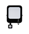 LED Sensor Projektør 50W 6500K - Støbt Aluminium