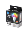 LED A5 A60 - Stor Spredning E27 8W RGB+W - Dobbelt-Pakke