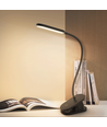 Genopladelig LED Clip-Lampe - Sort