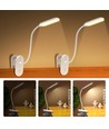 Genopladelig Hvid LED Klip-Lampe