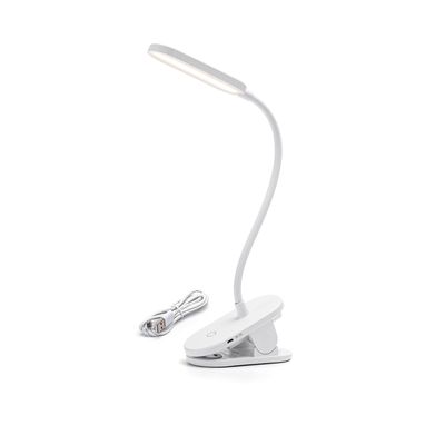 Billede af Genopladelig Hvid LED Klip-Lampe - Kulør : Neutral