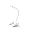 Genopladelig Hvid LED Klip-Lampe