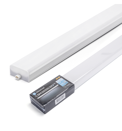 LED Skyggeløs Tilslutningsrensningslampe - IP20, 1,5m, 50W, 6500K