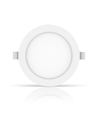 LED E6 Baggrundsbelyst Indbygningsspot 15W 6500K | Udskæring: 145-155mm | Rund | Indbygget/Planmonteret