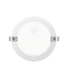 LED E6 Baggrundsbelyst Indbygningsspot 15W 6500K | Udskæring: 145-155mm | Rund | Indbygget/Planmonteret