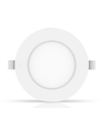 LED E6 Baggrundsbelyst Indbygningsspot 15W 6500K | Udskæring: 145-155mm | Rund | Indbygget/Planmonteret