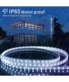 LED-Strip, Indbygget Kredsløb, 2835-180, Varmhvid, 10mm, 50m - Model 02