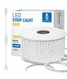 LED-Strip, Indbygget Kredsløb, 2835-180, Varmhvid, 10mm, 50m - Model 02