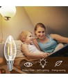 LED Filament pære C35 E14 - 4W, 2700K, Klar - 6 Stk