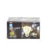 LED Filament pære G45 E27 - 4W, 2700K, Klar, 6-pak