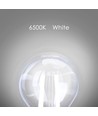 LED Filament pære G45 - E14, 4W, 6500K, Klar - 6 stk.