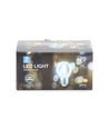 LED Filament pære G45 E27 4W 6500K - Klar, 6 stk.