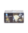 LED Filament pære G45 - E27 6W 2700K - Klar - 6 stk.