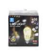 LED Filament pære ST64 E27 - 4W, 2200K Amber - Pakke med 4