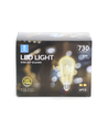 LED Filament pære ST64 E27 6W 2700K Klar - Pakke med 6 stk