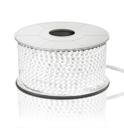 Outlet: LED Lysstrimmel 2835-60 8mm Varm Hvid, 50m - Integreret Kredsløb, Model 02