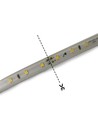 LED Lysstrimmel 2835-60 8mm Varm Hvid, 50m - Integreret Kredsløb, Model 02