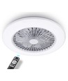 LED Loftventilatorlampe 60W, 3000K-6500K, med Fjernbetjening