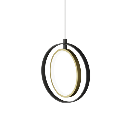LED Pendel - Øvre Ring, Aluminium, 2700K