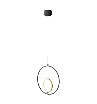 LED-Pendel, Nedre Ring, Aluminium, 6500K