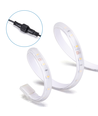 LED Solcelle Strip - Opdelt | 2+2 Meter Kabel | 200W | 6500K