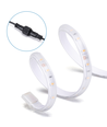 LED Solcelle Strip, Opsplittet Model, 2+3m Kabel, 30W, 2700K