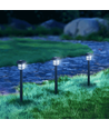 LED Solcellelampe - 08 Plast Tårn Lampeskærm 6500K