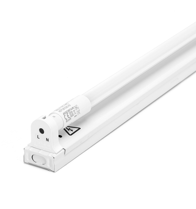 LED T5 9W 0.6m 3000K 150lm/W - Glas