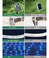 LED Solcelle Strip - Split, 2+10m Ledning, 100W, RGB