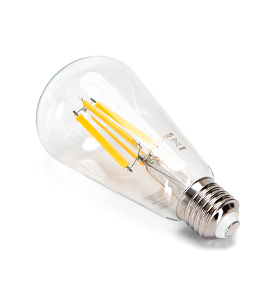 LED Filament Pære ST64 E27 16W 2700K - Klar