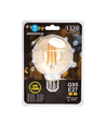 LED Filament pære G95 E27 12W 2200K Amber