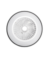 LED Loftlampe med Ventilator 55W – CCT+RGB, Sort/Hvid, Infrarød Fjernbetjening, 20