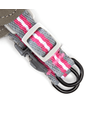 Y-Formet Hundesele XS: Bryst 28-38 cm - Sort/Blå/Pink