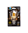 LED Filament pære A60 E27 - 12W 2200K Amber