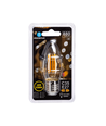 LED Filament pære C35 E27 8W - 2200K Amber