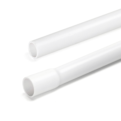 Billede af PVC Elektrisk Udvidet Rør - 20mm, 2m, Hvid