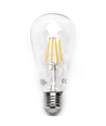 LED Filament pære ST64 - E27 10W 2700K - Klar