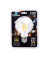 LED Filament pære G95 E27 - 20W 2700K - Klar