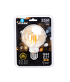 LED Filament pære G95 E27 - 20W 2200K Amber