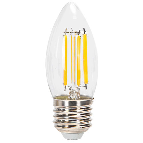 LED Filament pære C35 E27 - 8W 2700K Klar