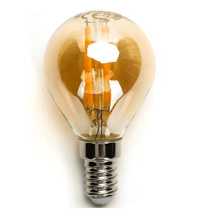 LED Filament pære G45 E14 8W 2200K