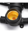 Outlet: LED LYSKÆDE01 - 10*E27 FATNINGER - 6,5M
