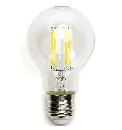 LED Filament pære A60 - E27 14W 6500K Klar