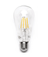 LED filament pære ST64 - E27 12W 2700K klar